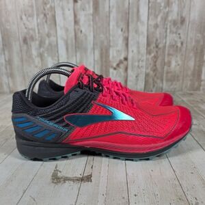 Brooks Mazama Womens Pink Black Trail Running Shoes 1202271B617 Size 9